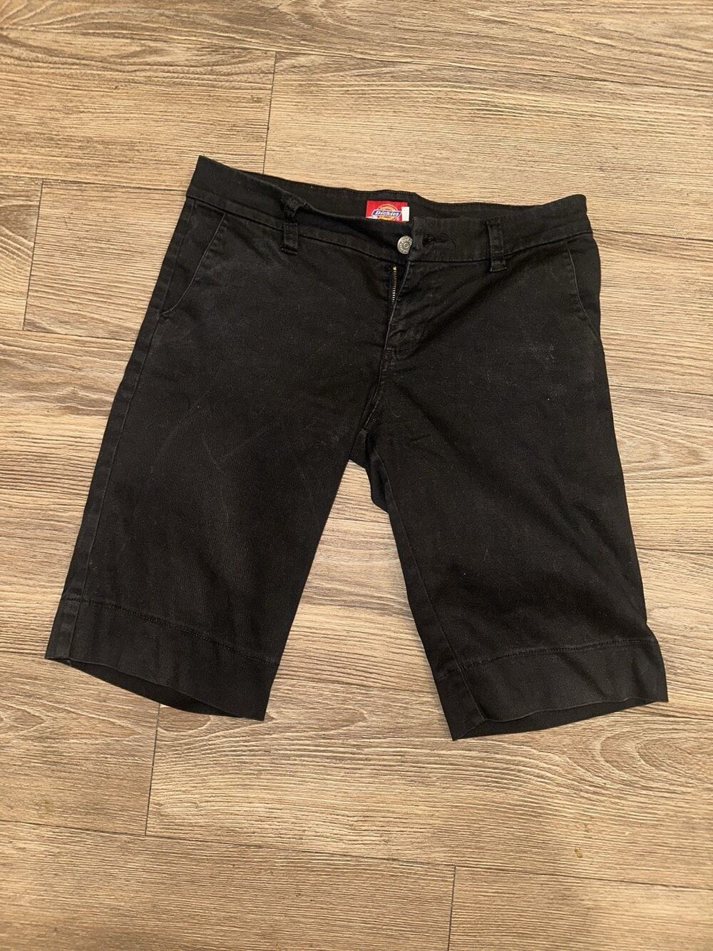Dickies Casual Sporty Shorts In Black Girls Size 3
